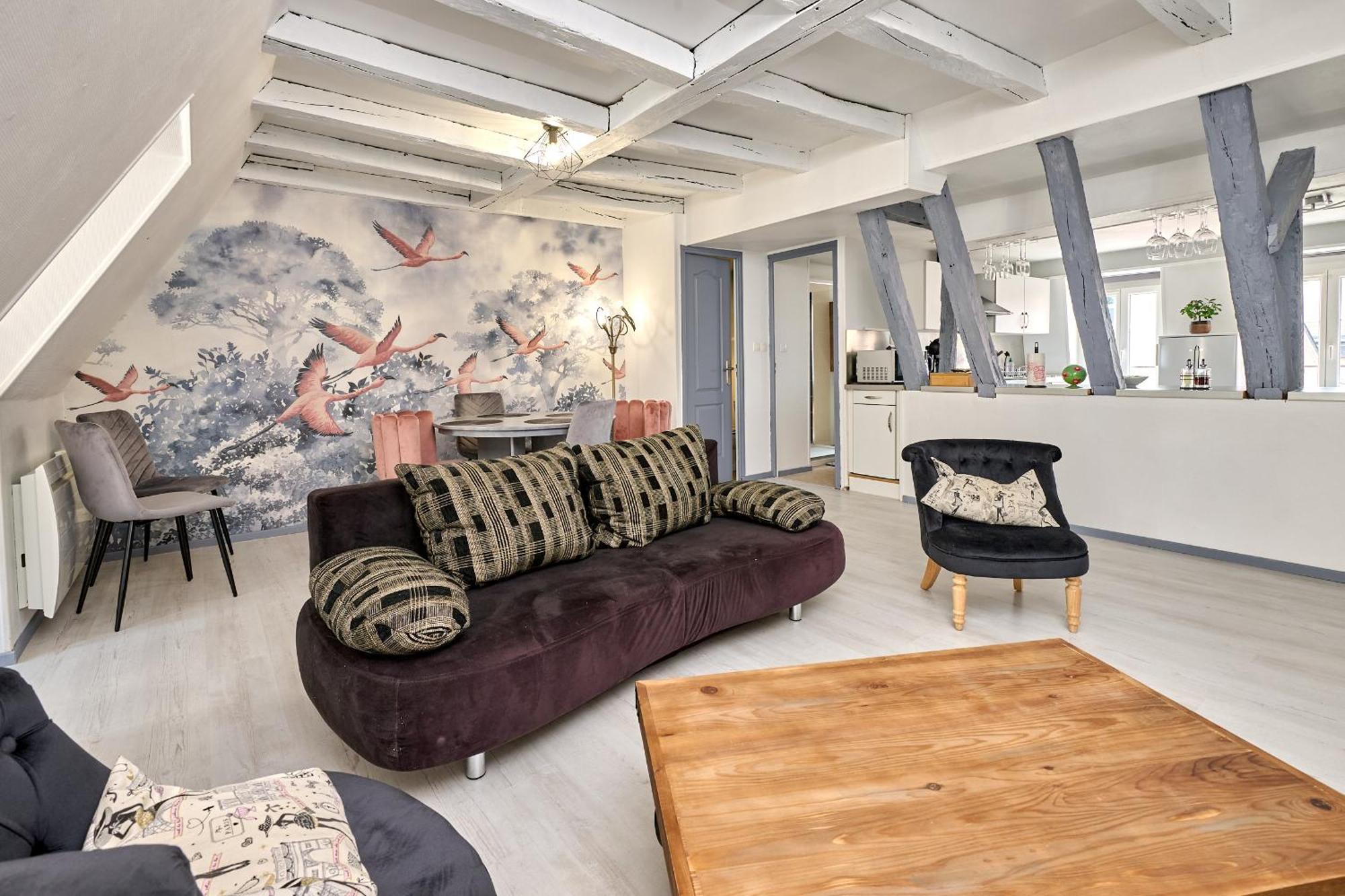 נבר Appartement De Caractere, Charme מראה חיצוני תמונה